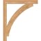 Ekena Millwork Thorton Block Smooth Bracket, Western Red Cedar, 3 1/2"W x 34"D x 40"H BKT04X34X40THR05SWR - alternate 4